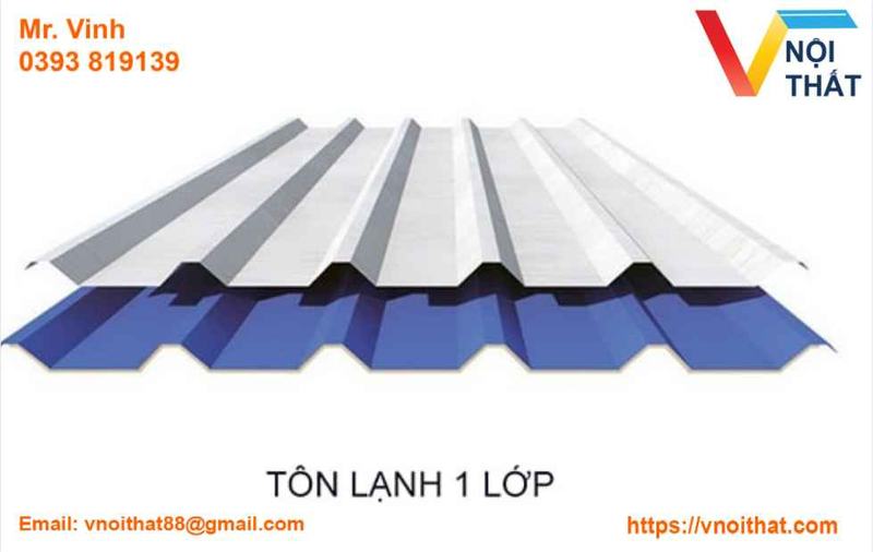 Tôn lạnh 1 lớp