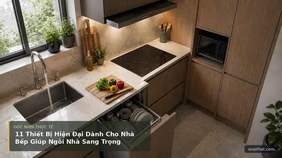 Chi tiết minh họa nội thất trong bài 11 Thiết Bị Hiện Đại Dành Cho Nhà Bếp Giúp Ngôi Nhà Sang Trọng