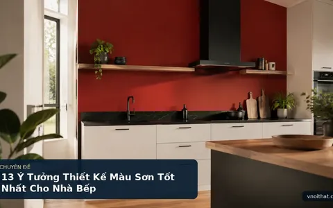 13 Ý Tưởng Thiết Kế Màu Sơn Tốt Nhất Cho Nhà Bếp