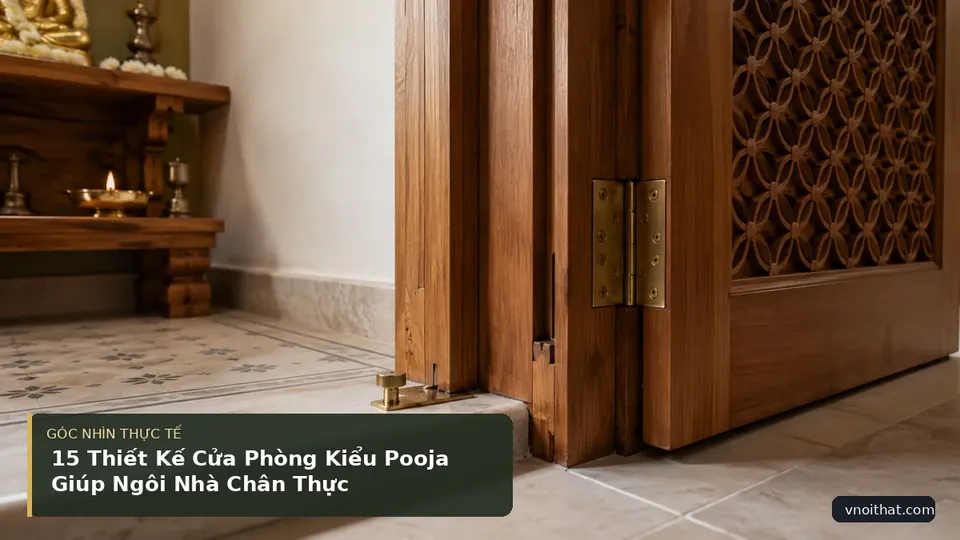 Chi tiết minh họa nội thất trong bài 15 Thiết Kế Cửa Phòng Kiểu Pooja Giúp Ngôi Nhà Chân Thực