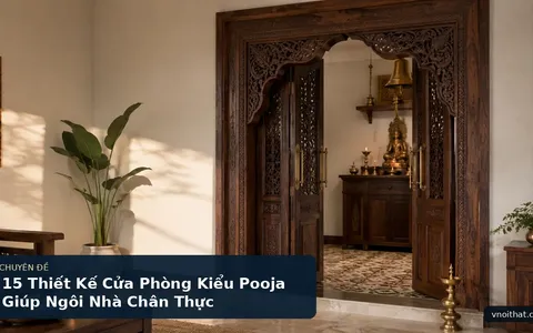 15 Thiết Kế Cửa Phòng Kiểu Pooja Giúp Ngôi Nhà Chân Thực