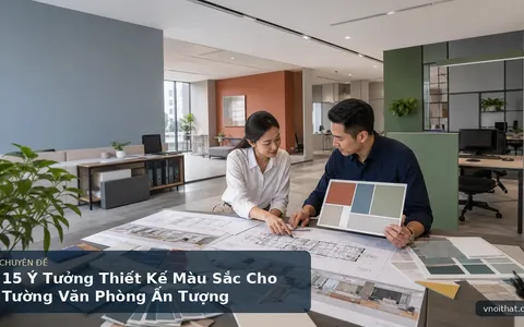15 Ý Tưởng Thiết Kế Màu Sắc Cho Tường Văn Phòng Ấn Tượng