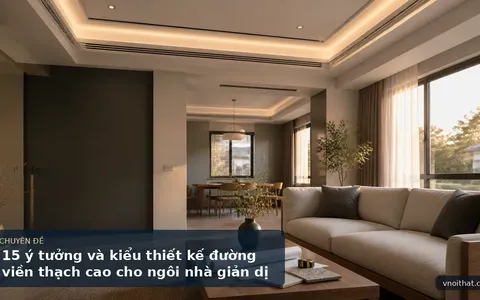 15 ý tưởng và kiểu thiết kế đường viền thạch cao cho ngôi nhà giản dị của bạn