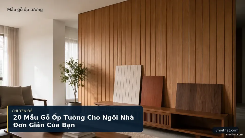 20 Mẫu Gỗ Ốp Tường Cho Ngôi Nhà Đơn Giản Của Bạn