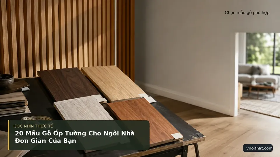 Chi tiết minh họa nội thất trong bài 20 Mẫu Gỗ Ốp Tường Cho Ngôi Nhà Đơn Giản Của Bạn