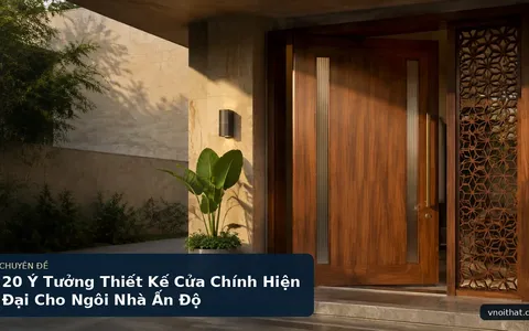 20 Ý Tưởng Thiết Kế Cửa Chính Hiện Đại Cho Ngôi Nhà Ấn Độ