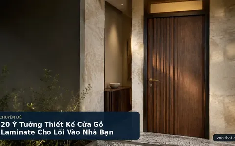 20 Ý Tưởng Thiết Kế Cửa Gỗ Laminate Cho Lối Vào Nhà Bạn