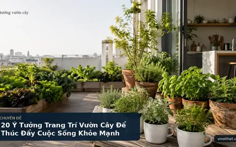 20 Ý Tưởng Trang Trí Vườn Cây Để Thúc Đẩy Cuộc Sống Khỏe Mạnh