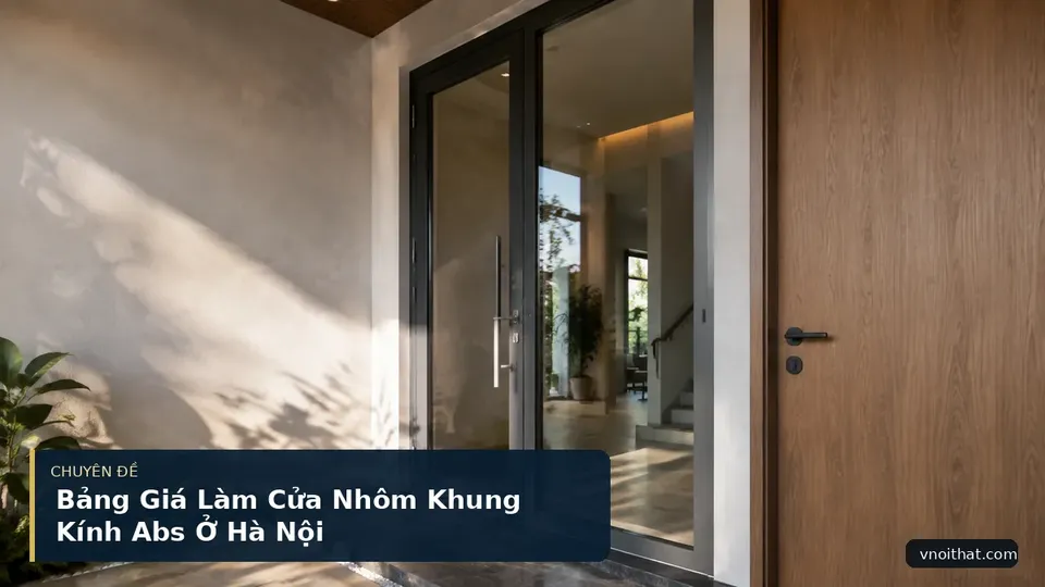Bảng Giá Làm Cửa Nhôm Khung Kính Abs Ở Hà Nội