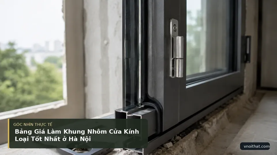 Chi tiết minh họa nội thất trong bài Bảng Giá Làm Khung Nhôm Cửa Kính Loại Tốt Nhất ở Hà Nội