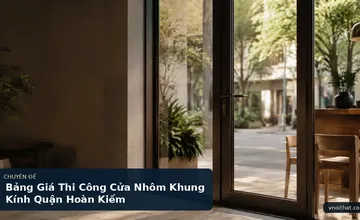 Bảng Giá Thi Công Cửa Nhôm Khung Kính Quận Hoàn Kiếm