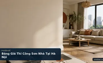 Bảng Giá Thi Công Sơn Nhà Tại Hà Nội
