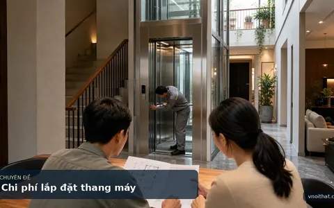 Báo giá chi phí lắp đặt thang máy gia đình tại Hà Nội