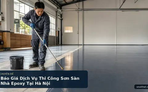 Báo Giá Dịch Vụ Thi Công Sơn Sàn Nhà Epoxy Tại Hà Nội