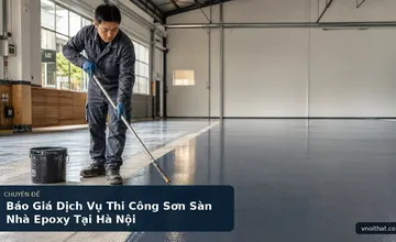 Báo Giá Dịch Vụ Thi Công Sơn Sàn Nhà Epoxy Tại Hà Nội