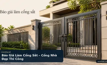 Báo Giá Làm Cổng Sắt – Cổng Nhà Đẹp Thi Công