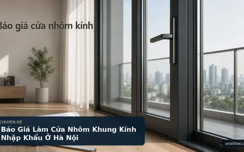 Báo Giá Làm Cửa Nhôm Khung Kính Nhập Khẩu Ở Hà Nội