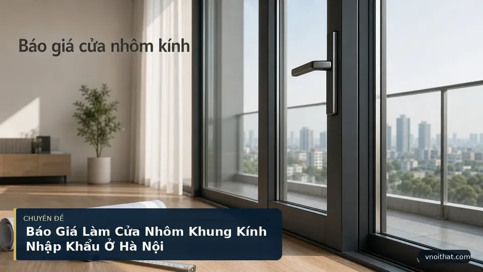 Báo Giá Làm Cửa Nhôm Khung Kính Nhập Khẩu Ở Hà Nội