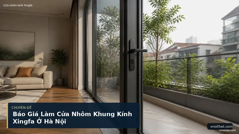 Báo Giá Làm Cửa Nhôm Khung Kính Xingfa Ở Hà Nội