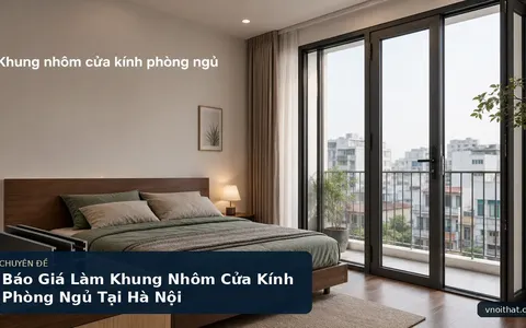Báo Giá Làm Khung Nhôm Cửa Kính Phòng Ngủ Tại Hà Nội