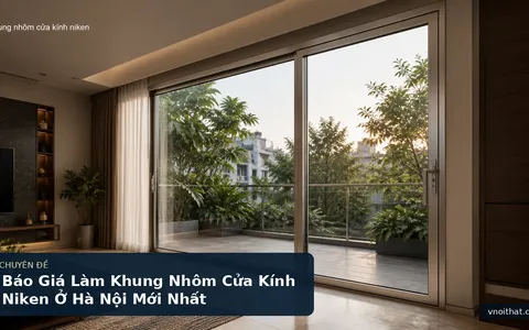 Báo Giá Làm Khung Nhôm Cửa Kính Niken Ở Hà Nội Mới Nhất