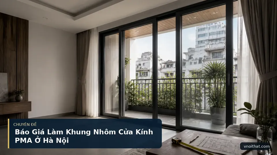 Báo Giá Làm Khung Nhôm Cửa Kính PMA Ở Hà Nội