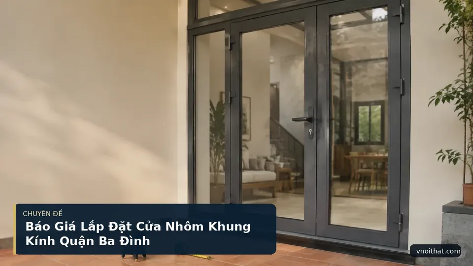 Báo Giá Lắp Đặt Cửa Nhôm Khung Kính Quận Ba Đình