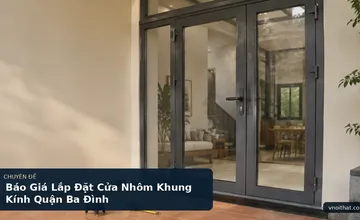 Báo Giá Lắp Đặt Cửa Nhôm Khung Kính Quận Ba Đình