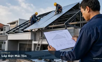 Báo Giá Lắp Đặt Mái Tôn – Dịch Vụ