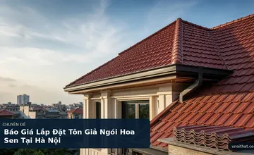 Báo Giá Lắp Đặt Tôn Giả Ngói Hoa Sen Tại Hà Nội