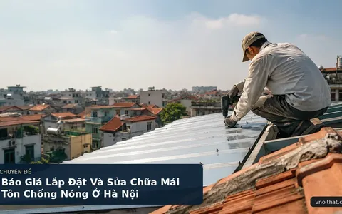 Báo Giá Lắp Đặt Và Sửa Chữa Mái Tôn Chống Nóng Ở Hà Nội
