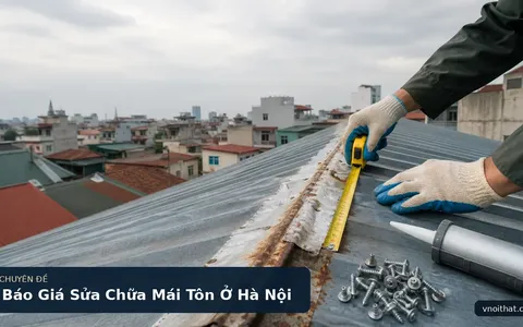 Báo Giá Sửa Chữa Mái Tôn Ở Hà Nội