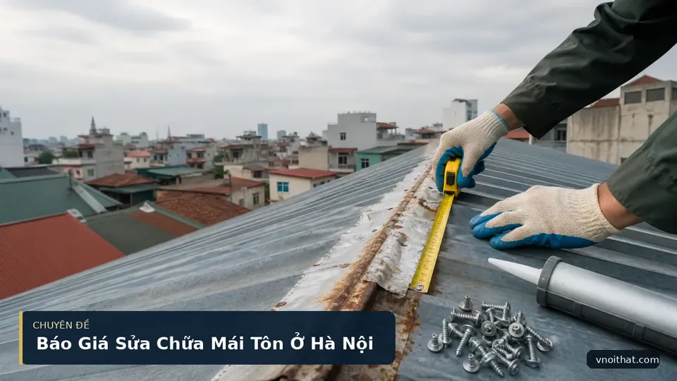 Báo Giá Sửa Chữa Mái Tôn Ở Hà Nội