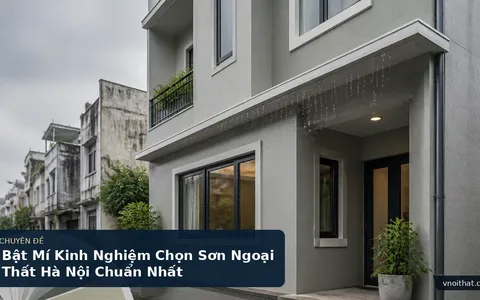 Bật Mí Kinh Nghiệm Chọn Sơn Ngoại Thất Hà Nội Chuẩn Nhất