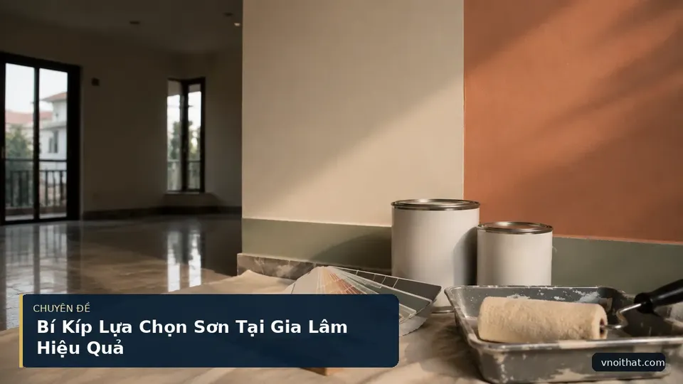 Bí Kíp Lựa Chọn Sơn Tại Gia Lâm Hiệu Quả