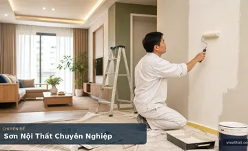 Cải Tạo Không Gian Sống Với Dịch Vụ Sơn Nội Thất Từ Vnoithat