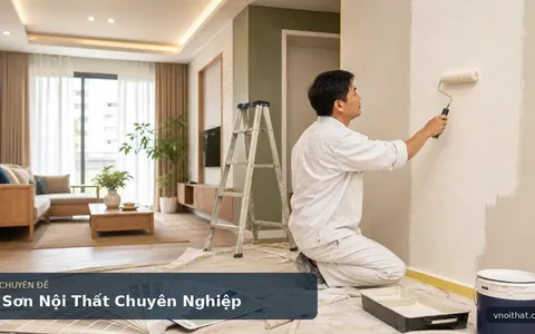 Cải Tạo Không Gian Sống Với Dịch Vụ Sơn Nội Thất Từ Vnoithat