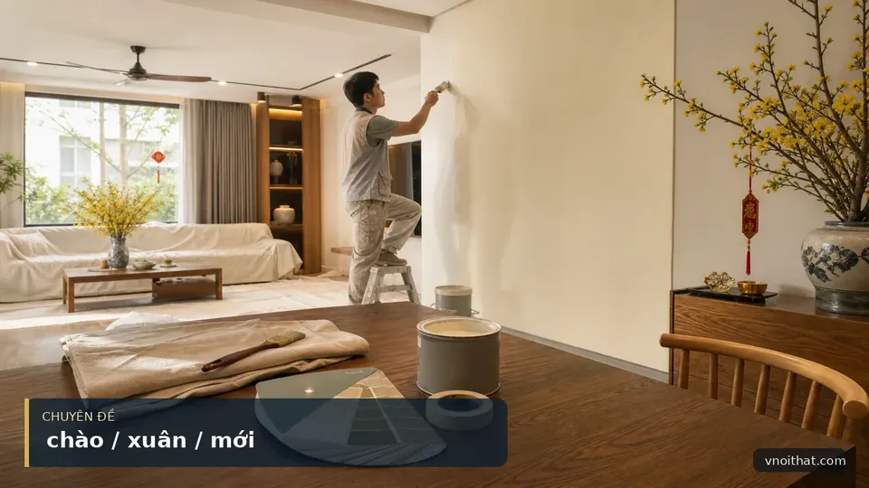 Chào Xuân Mới Với Dịch Vụ Sơn Nhà Đón Tết Từ Vnoithat – Sự Lựa Chọn Hoàn Hảo Cho Ngôi Nhà Của Bạn!