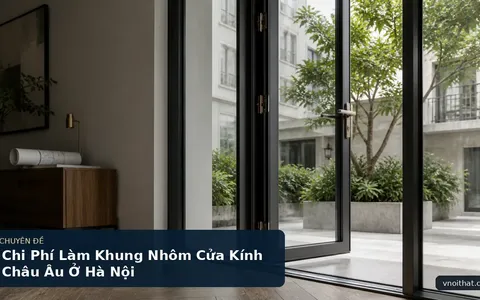 Chi Phí Làm Khung Nhôm Cửa Kính Châu Âu Ở Hà Nội