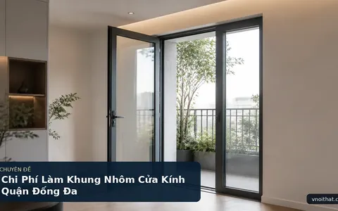 Chi Phí Làm Khung Nhôm Cửa Kính Quận Đống Đa