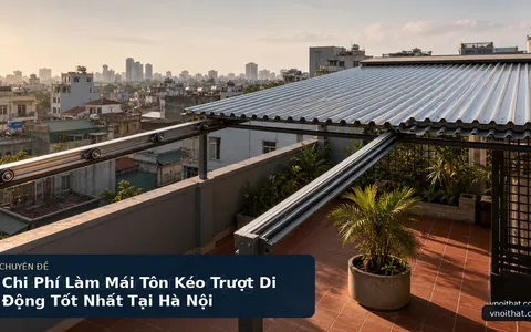 Chi Phí Làm Mái Tôn Kéo Trượt Di Động Tốt Nhất Tại Hà Nội