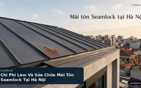 Chi Phí Làm Và Sửa Chữa Mái Tôn Seamlock Tại Hà Nội