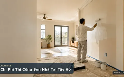 Chi Phí Thi Công Sơn Nhà Tại Tây Hồ
