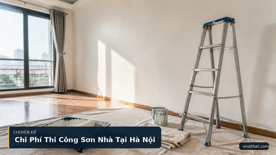 Chi Phí Thi Công Sơn Nhà Tại Hà Nội