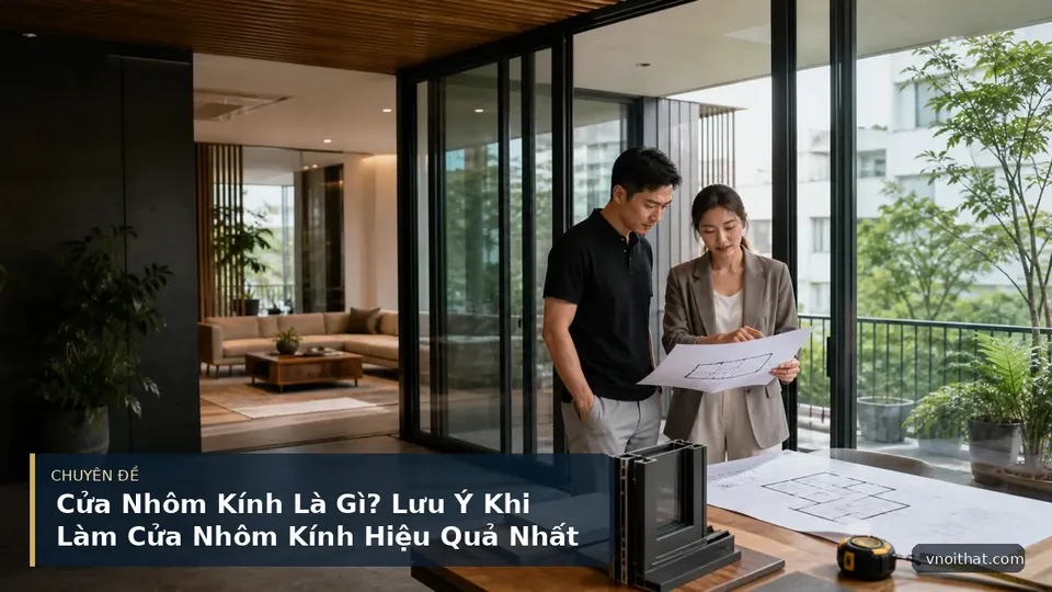 Cửa Nhôm Kính Là Gì? Lưu Ý Khi Làm Cửa Nhôm Kính Hiệu Quả Nhất