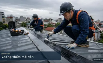 Dịch Vụ Chống Thấm Chống Dột Mái Tôn – tại Hà Nội