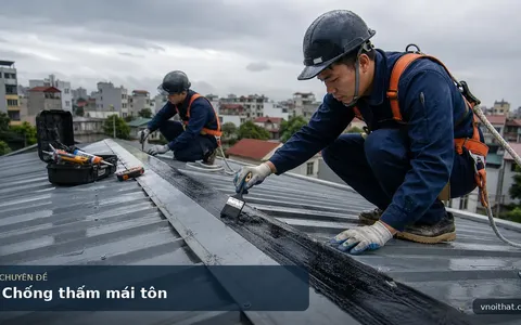 Dịch Vụ Chống Thấm Chống Dột Mái Tôn – tại Hà Nội