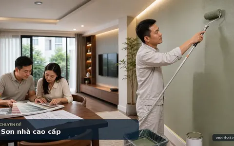 Dịch Vụ Sơn Nhà Cao Cấp Từ Vnoithat: Lựa Chọn Hoàn Hảo Cho Ngôi Nhà Của Bạn!