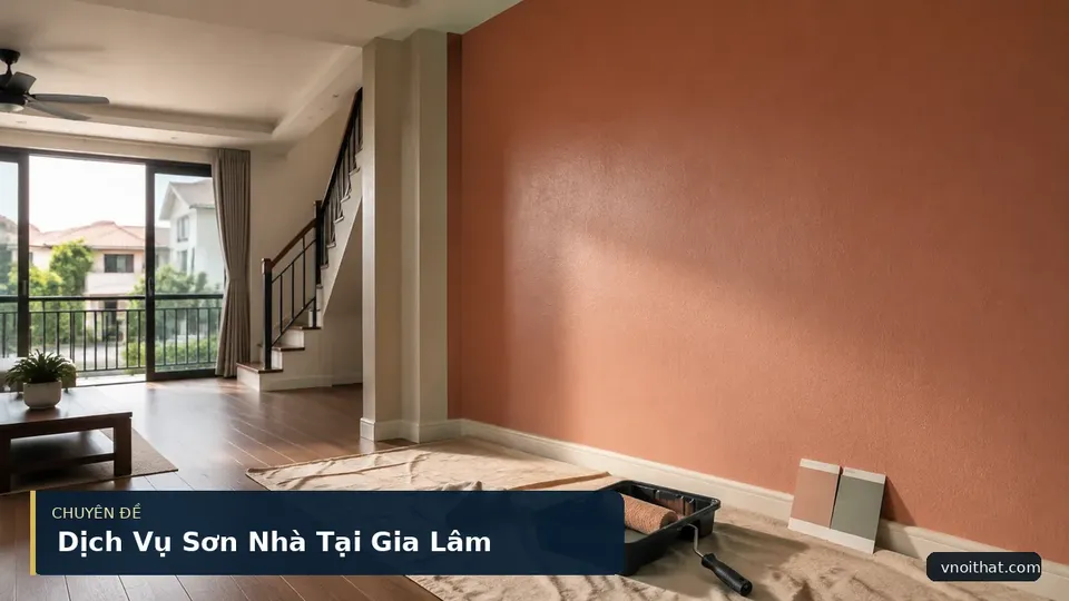 Dịch Vụ Sơn Nhà Tại Gia Lâm