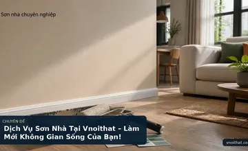 Dịch Vụ Sơn Nhà Tại Vnoithat – Làm Mới Không Gian Sống Của Bạn!